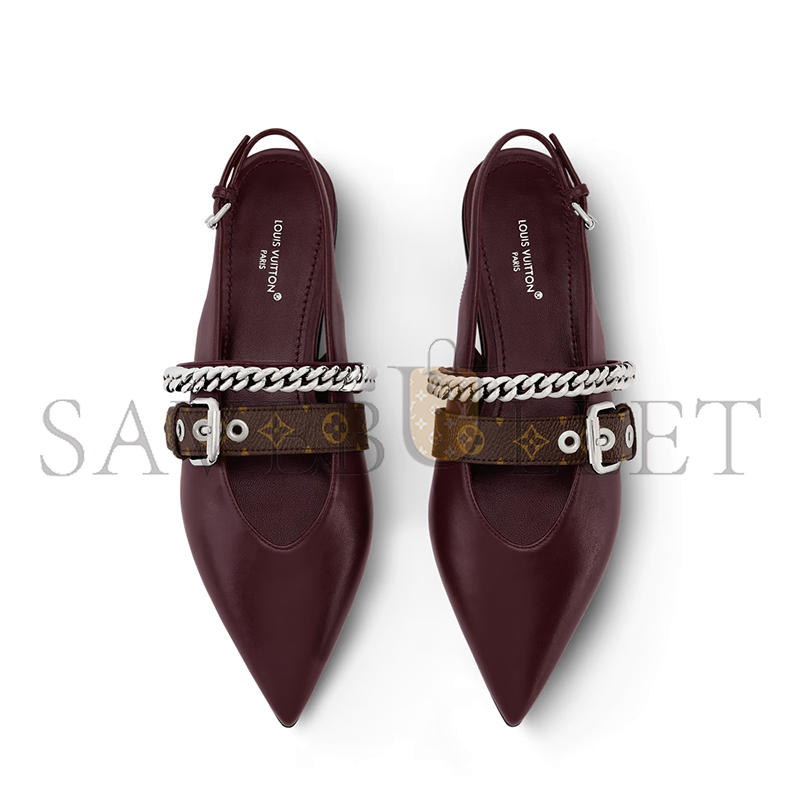l0vis Vvtt0n lv vibe slingback flat ballerina 1aicnm